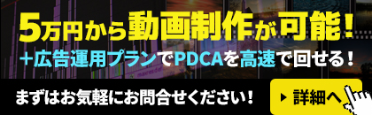 5万円から動画制作可能